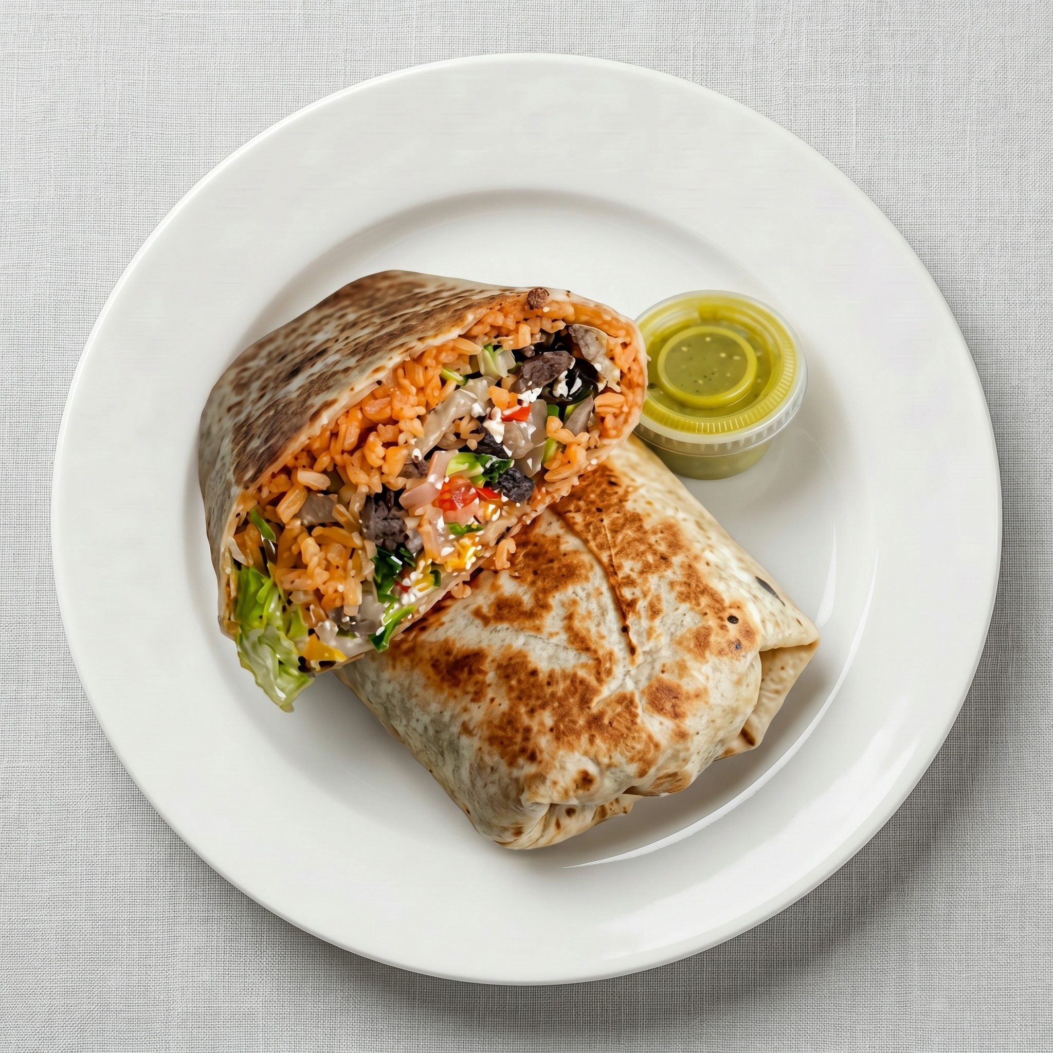 Super Cancun Burrito.
