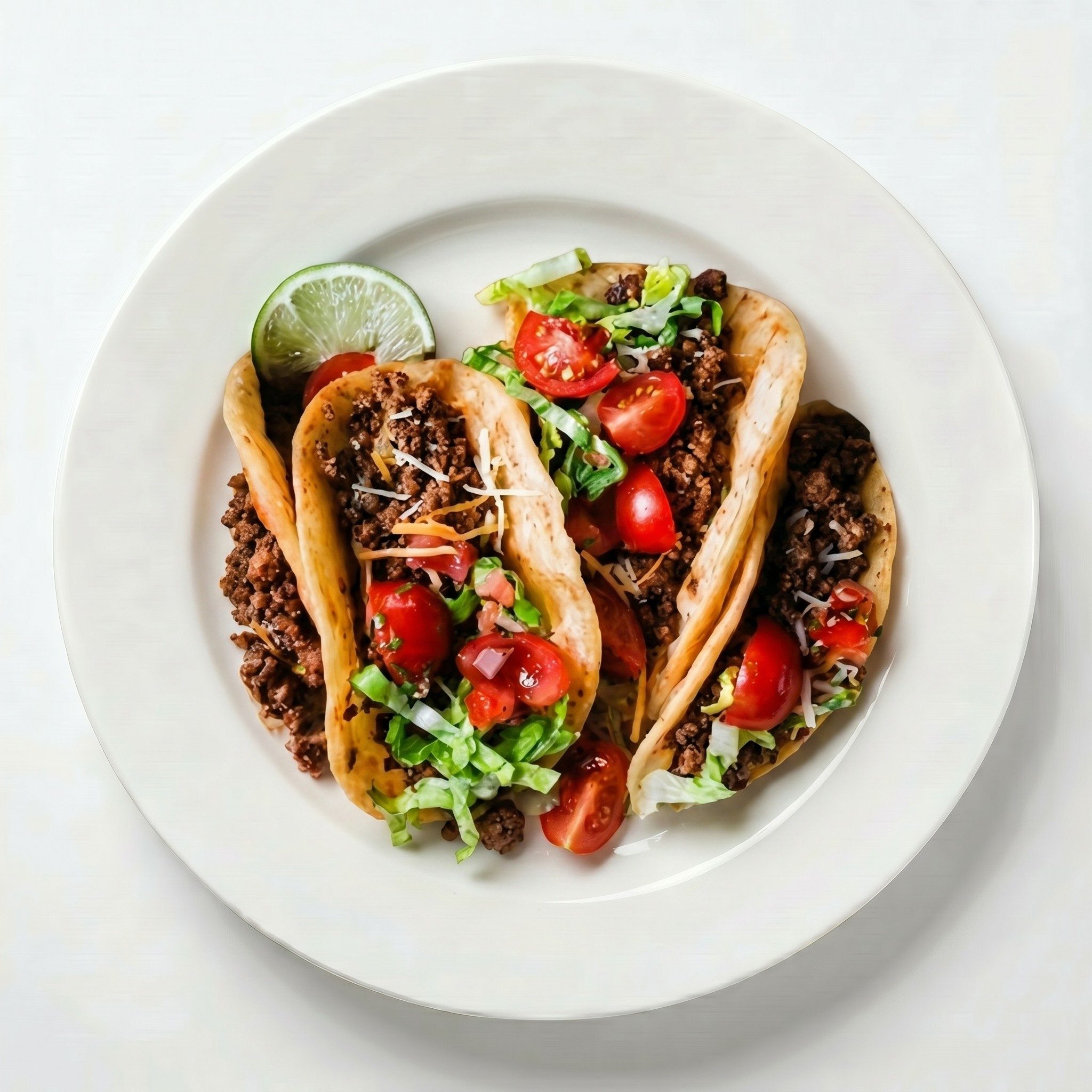 Ground Beef and Potato Taco.