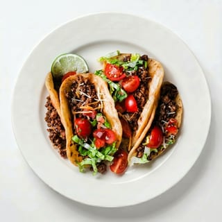 Ground Beef and Potato Taco