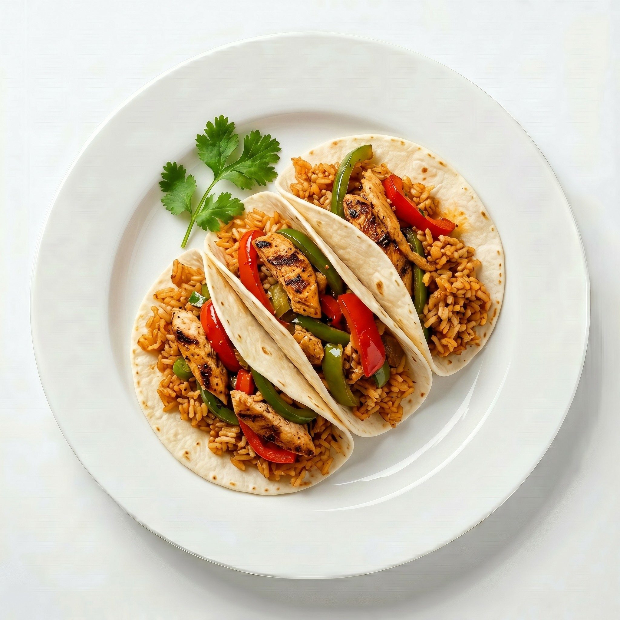 Chicken Fajita Taco.